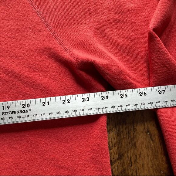 Province of Canada Embroidered Hand Script Sweatshirt XL Red - Picture 5 of 9